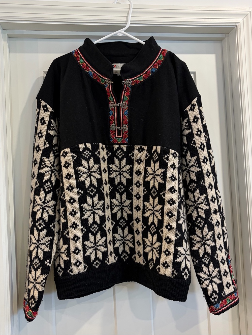 L.M. Norway Wool Vintage Nordic Sweater